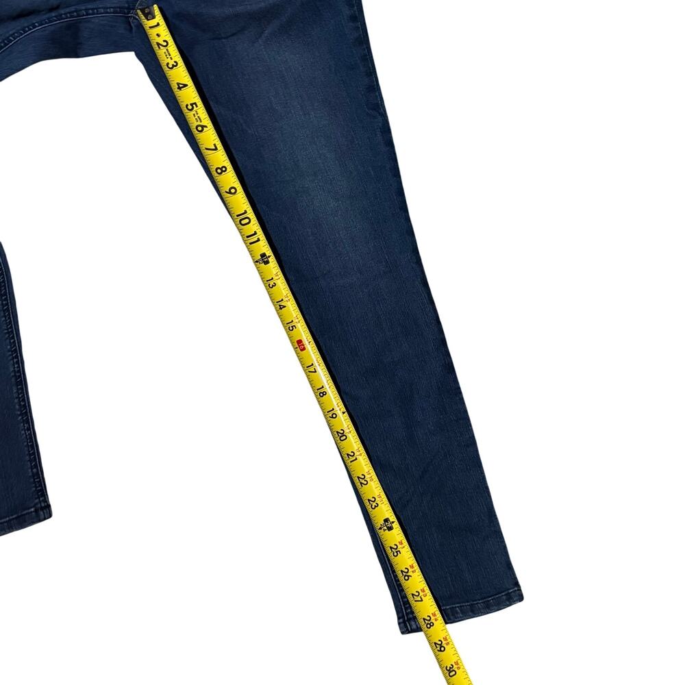 Democracy Ab Technology‎ Women’s Dark Wash Denim Jeans Size 6 Skinny Mid-Rise - Picture 8 of 8